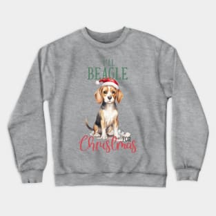 Beagle Christmas Shirt Crewneck Sweatshirt